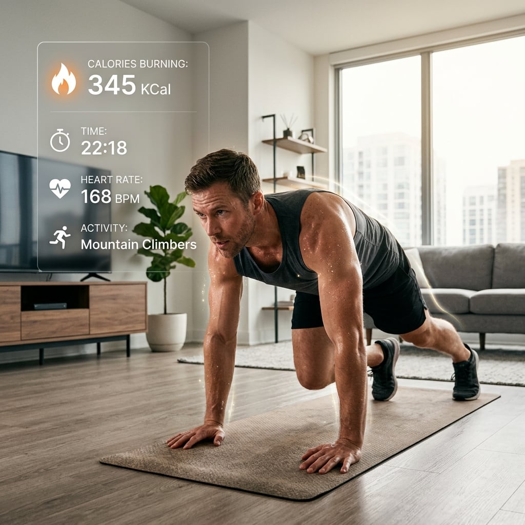 7-Day 'Anti-Dad Bod' Home Workout (No Equipment)
