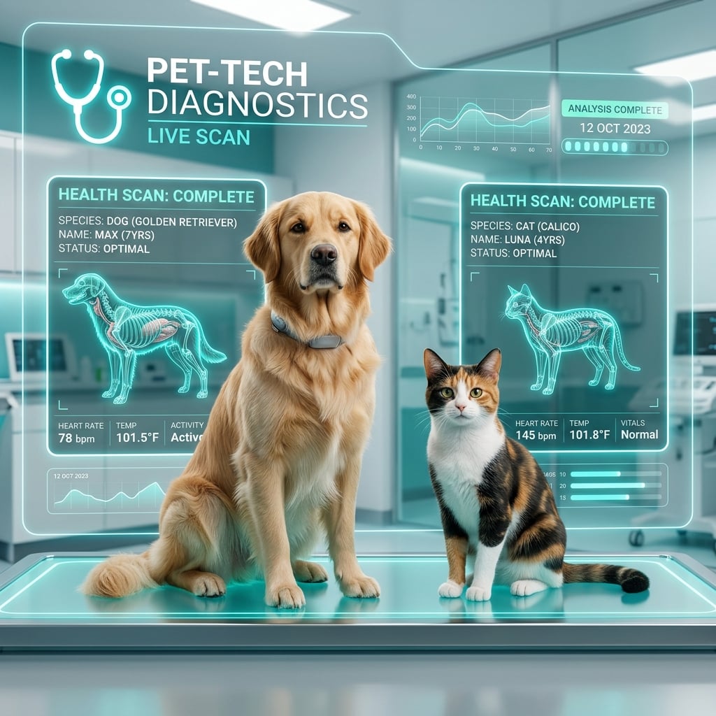 	Smart AI Pet Symptom Checker & Vet-Aid Consultant	