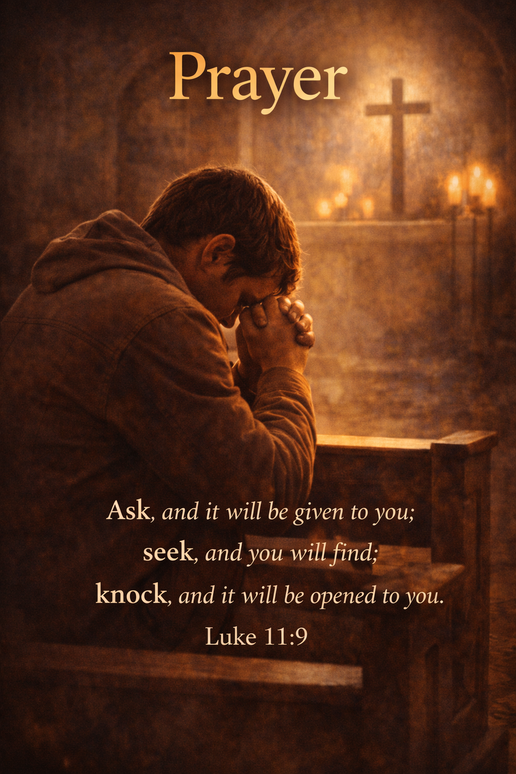 A Life of Prayer — Ask, Seek, Knock