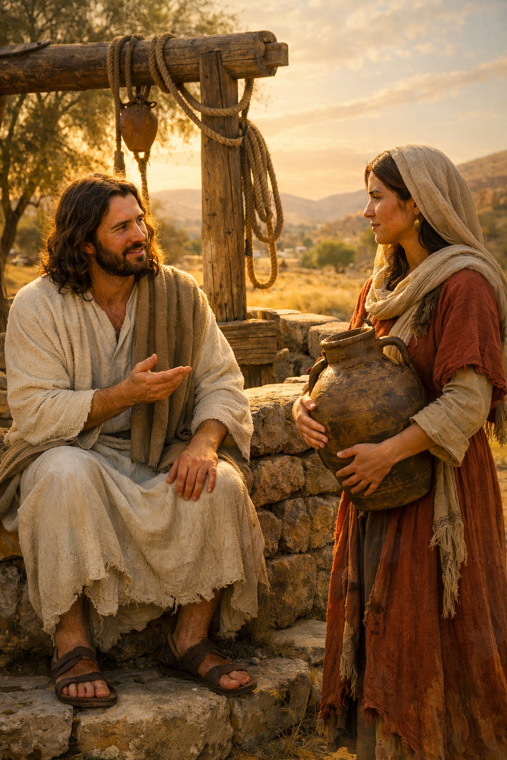 THE LIVING WATER THAT SATISFIES THE HUMAN HEART