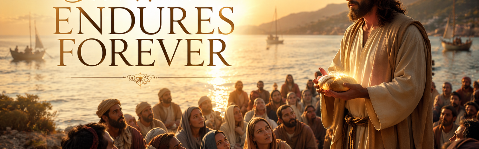 SEEKING THE BREAD THAT ENDURES FOREVER