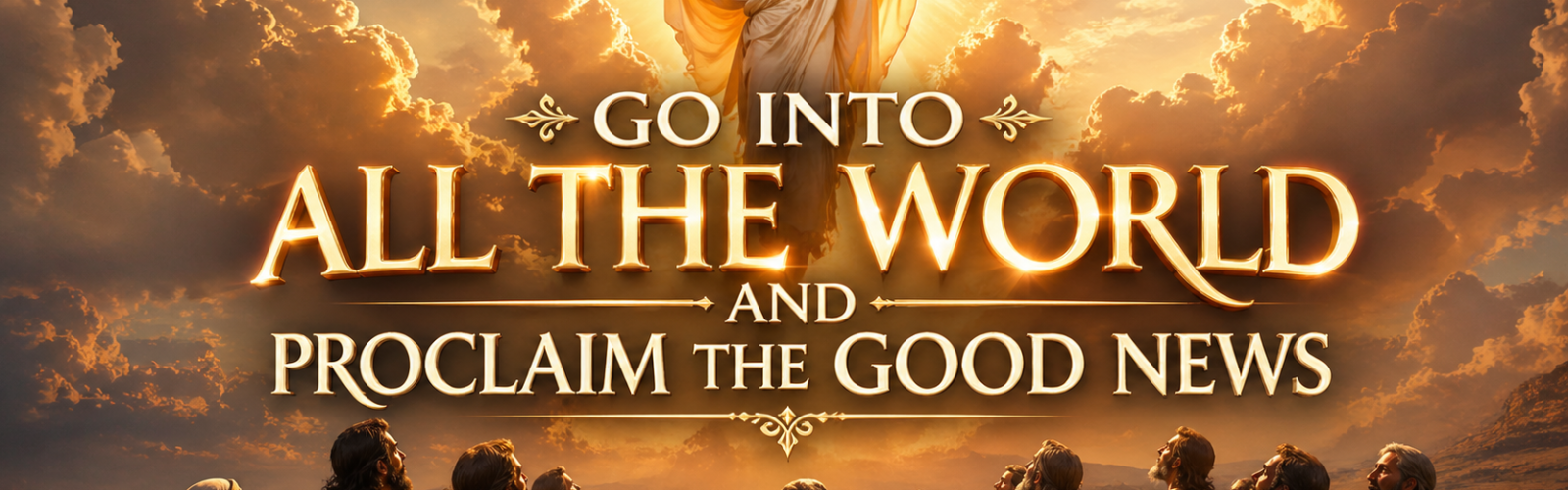 GO INTO ALL THE WORLD AND PROCLAIM THE GOOD NEWS