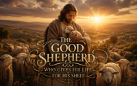 THE GOOD SHEPHERD WHO GIVES HIS LIFE FOR HIS SHEEP