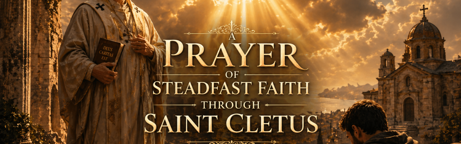 A PRAYER OF STEADFAST FAITH THROUGH SAINT CLETUS