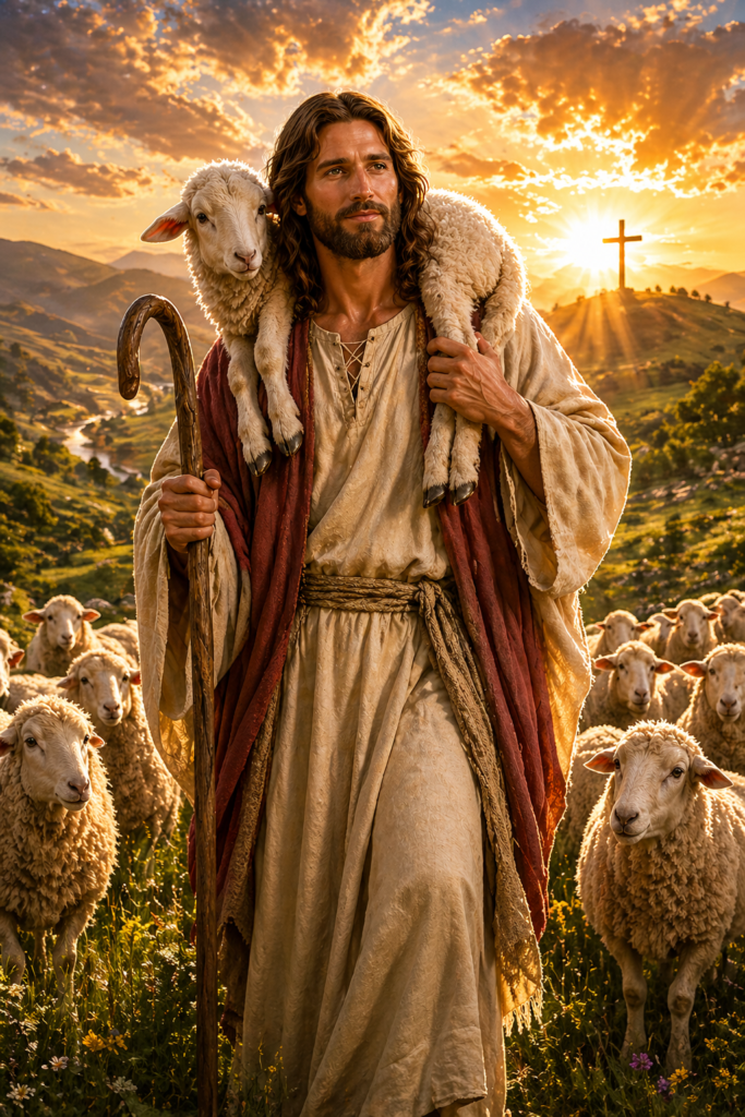 JESUS CHRIST THE GOOD SHEPHERD