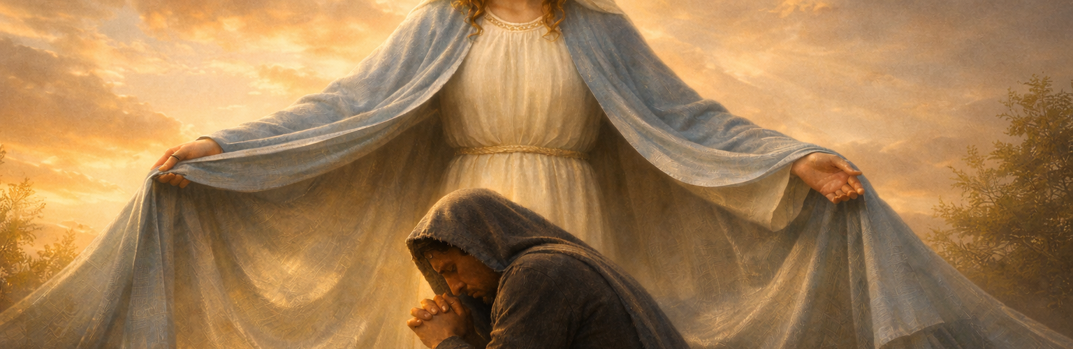 MANTLE OF MERCY, HOLY MOTHER