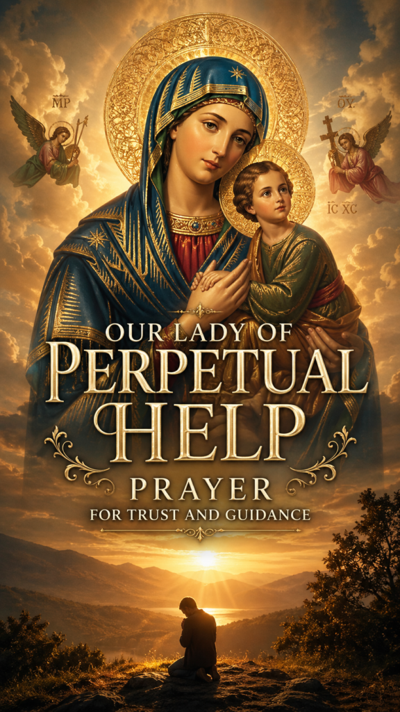 OUR LADY OF PERPETUAL HELP PRAYER FOR TRUST AND GUIDANCE