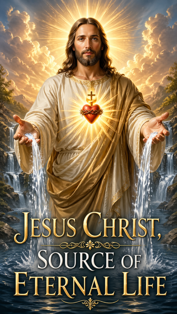 JESUS CHRIST, SOURCE OF ETERNAL LIFE