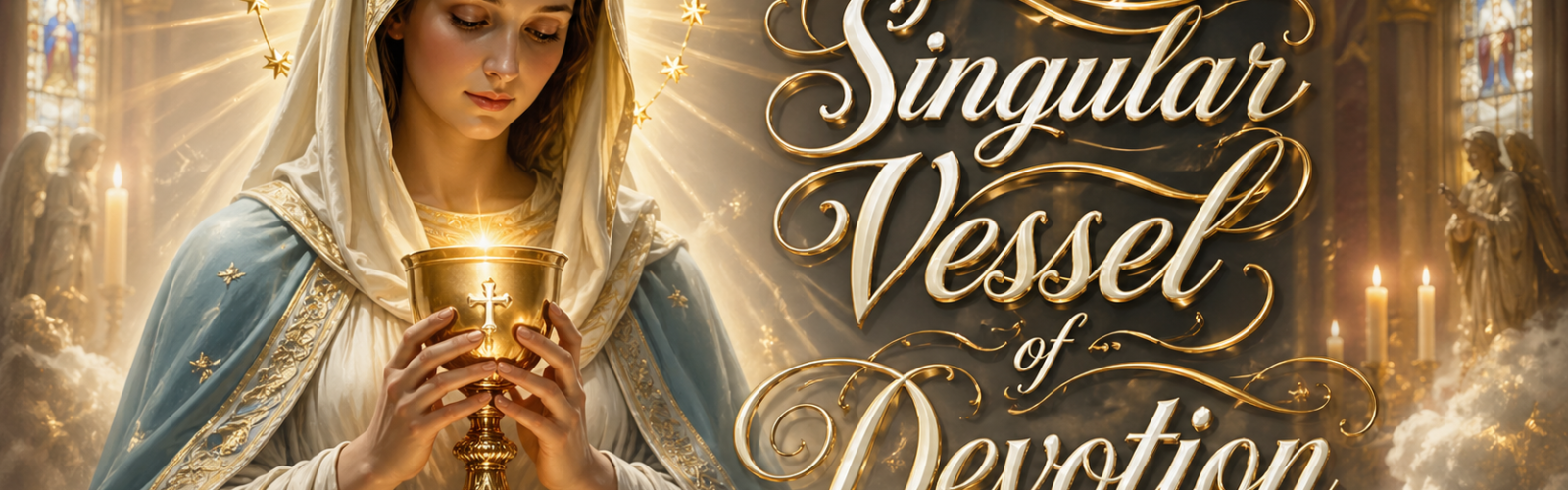 SINGULAR VESSEL OF DEVOTION A MARIAN TITLE OF PURITY, CONSECRATION, AND TOTAL SURRENDER TO GOD