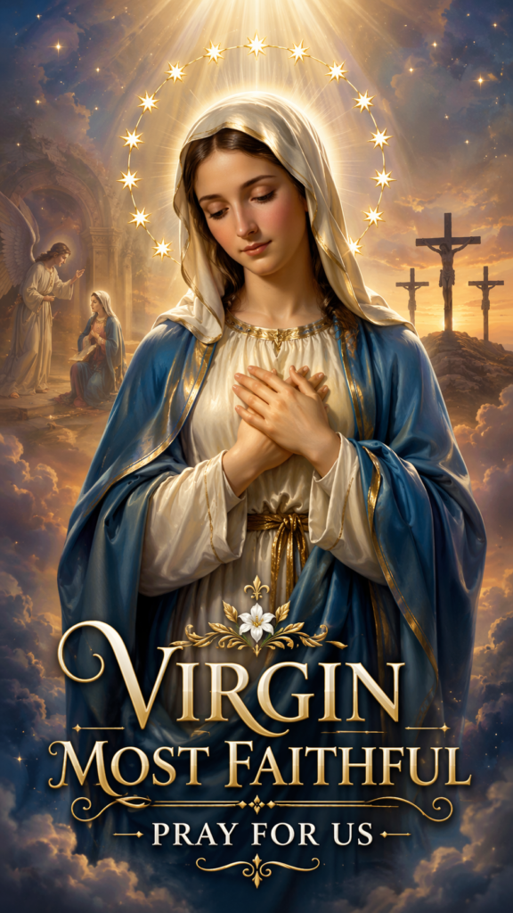 VIRGIN MOST FAITHFUL: A RADIANT MODEL OF PERFECT FIDELITY TO GOD