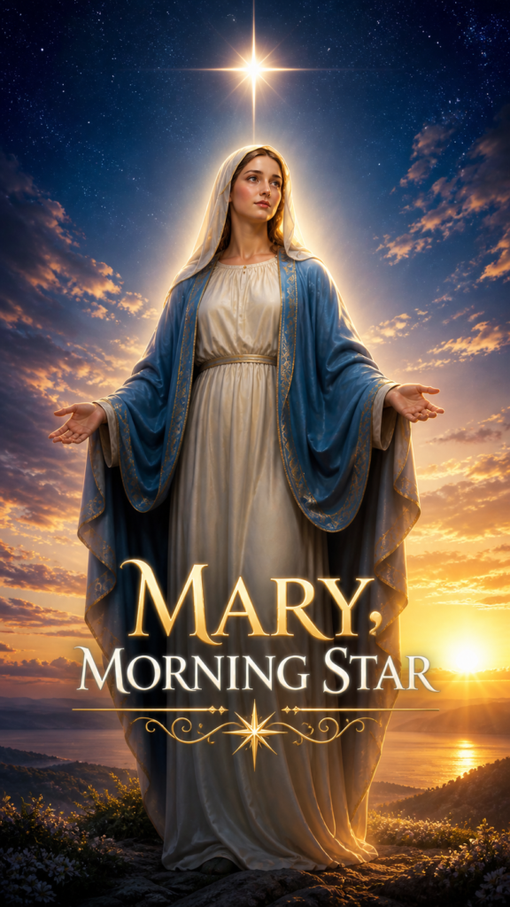 MARY, MORNING STAR
A RADIANT SIGN OF HOPE BEFORE THE DAWN OF CHRIST